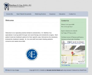 Dr. Matthew O. Cox Website