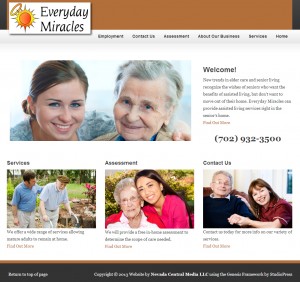 Everyday Miracles Website